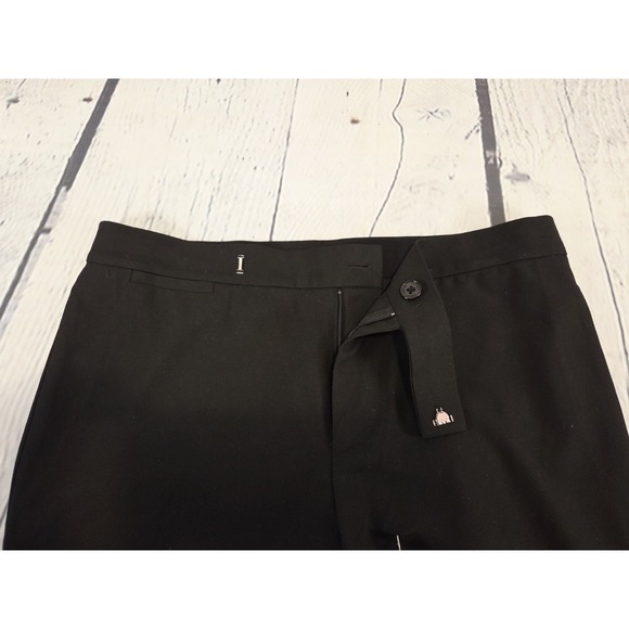 Lauren Ralph Lauren Womens Camaron Modern Slim Trouser Black 8 Business - Picture 6 of 7